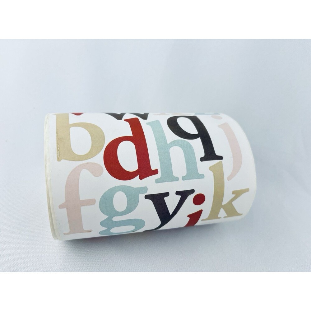 Vintage American Crafts Sticker Roll Monograms Alphabet‎ Scrapbooking